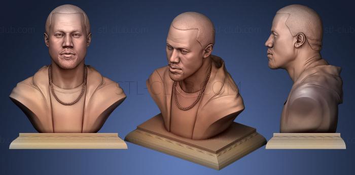 3D model Kanye West (STL)